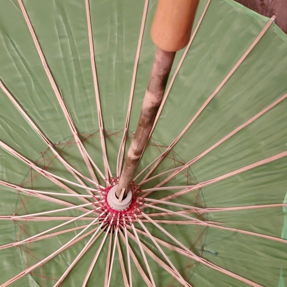 Chinese or Japanese Style Umbrella - Picture 6 of 8
